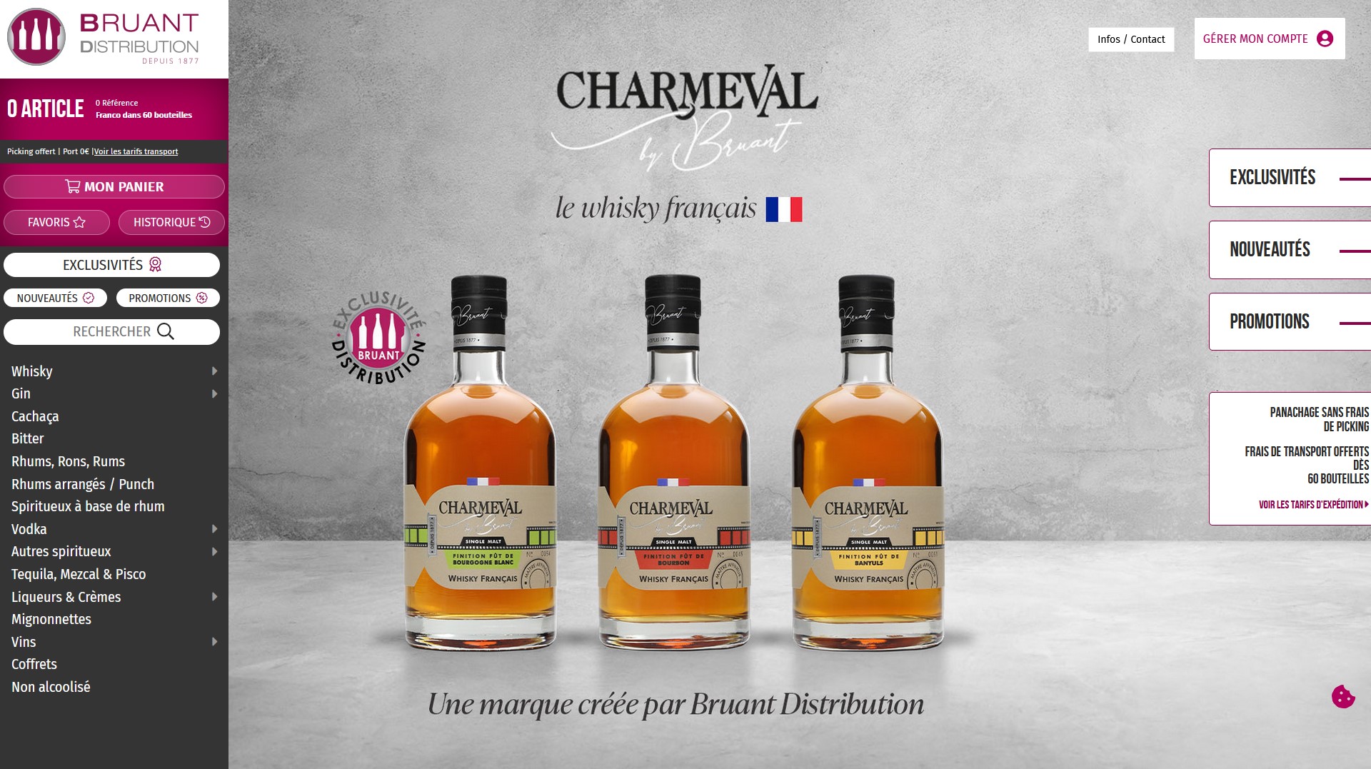 Site Bruant Distribution